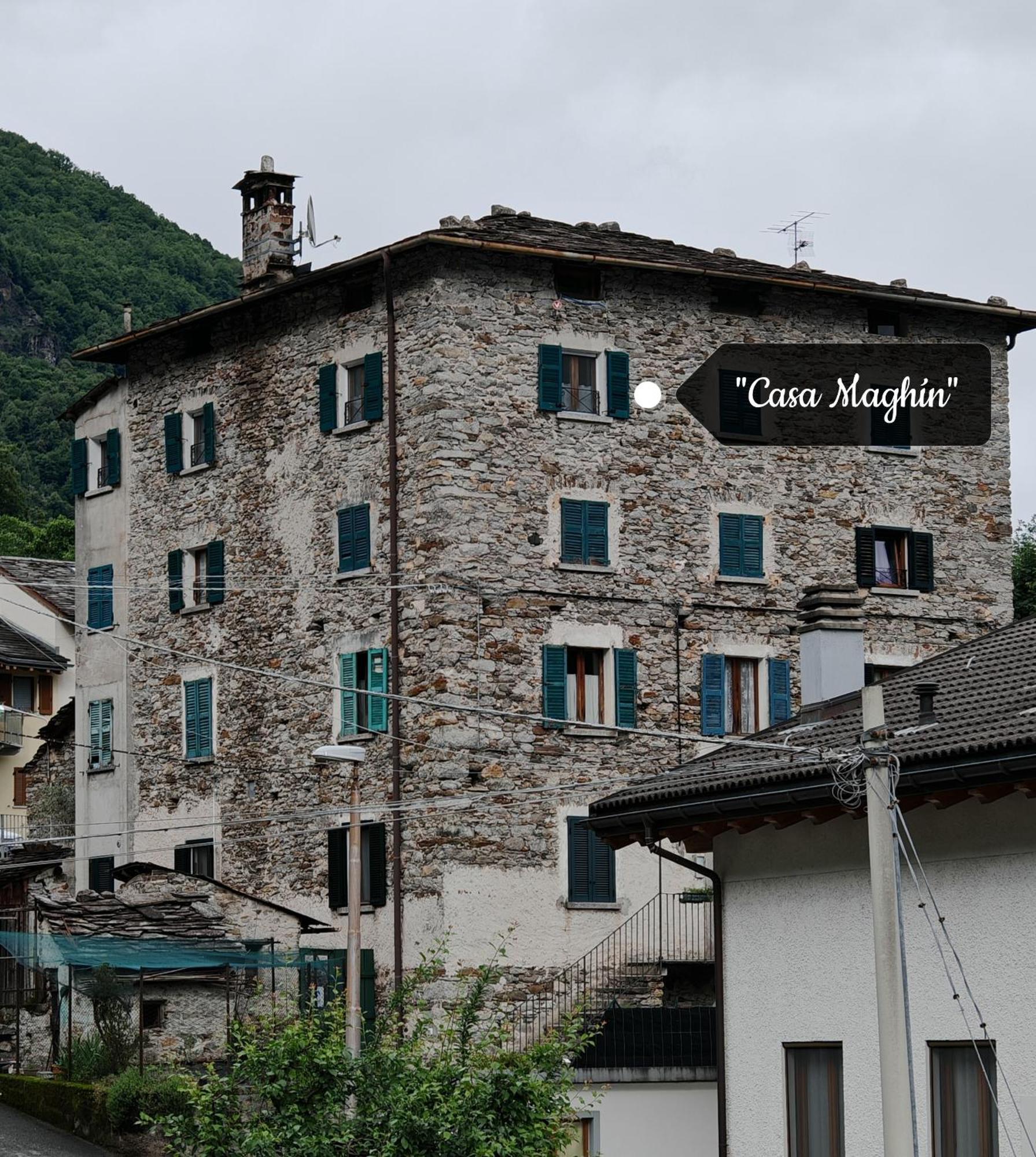 Casa Maghin , Appartamento Con Vista Prosto di Piuro Exterior photo